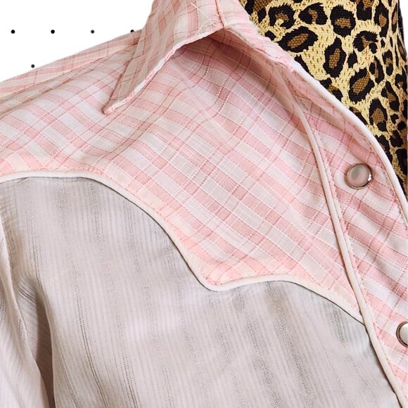 Johnny West womans western shirt SIZE 8 - Picture 3 of 8